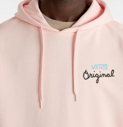 Vans Orange Records Oversize Hoodie - Rosa