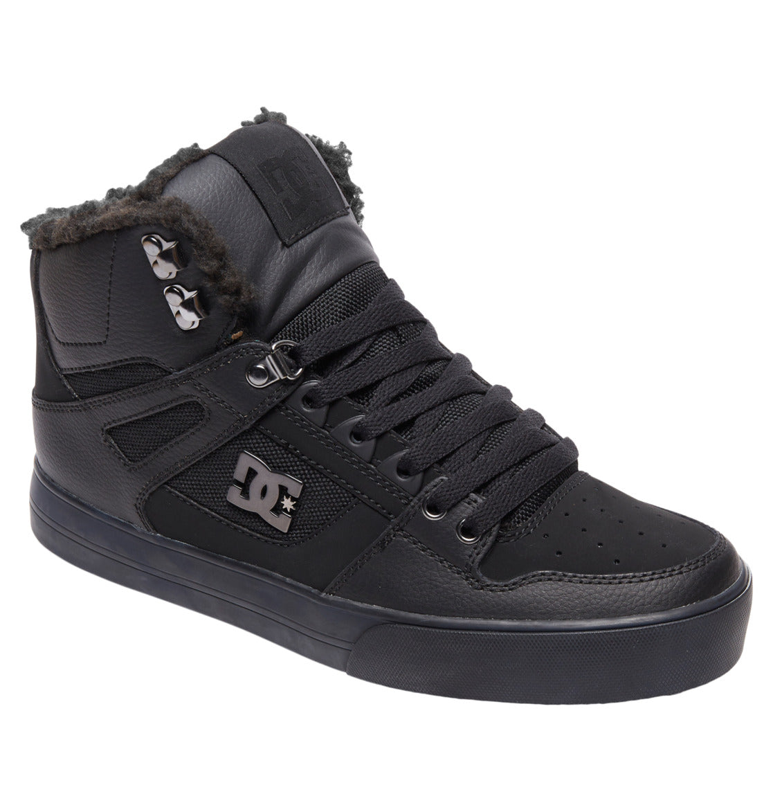 DC Shoes Pure High WNT - High-Top-Schuhe Gefüttert Winter Black Black Black