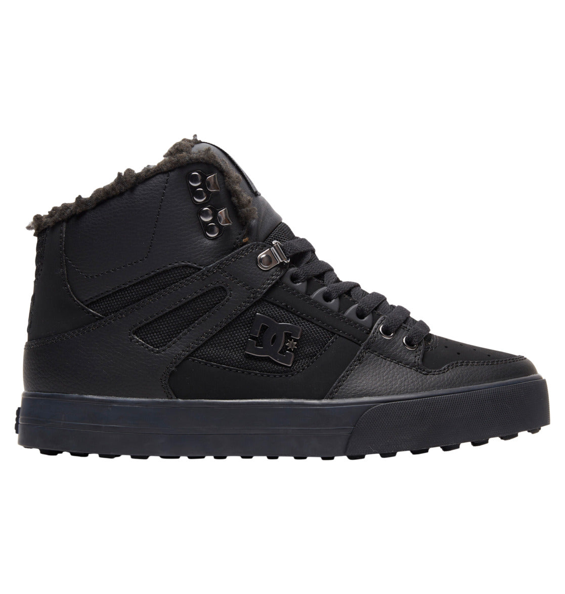 DC Shoes Pure High WNT - High-Top-Schuhe Gefüttert Winter Black Black Black