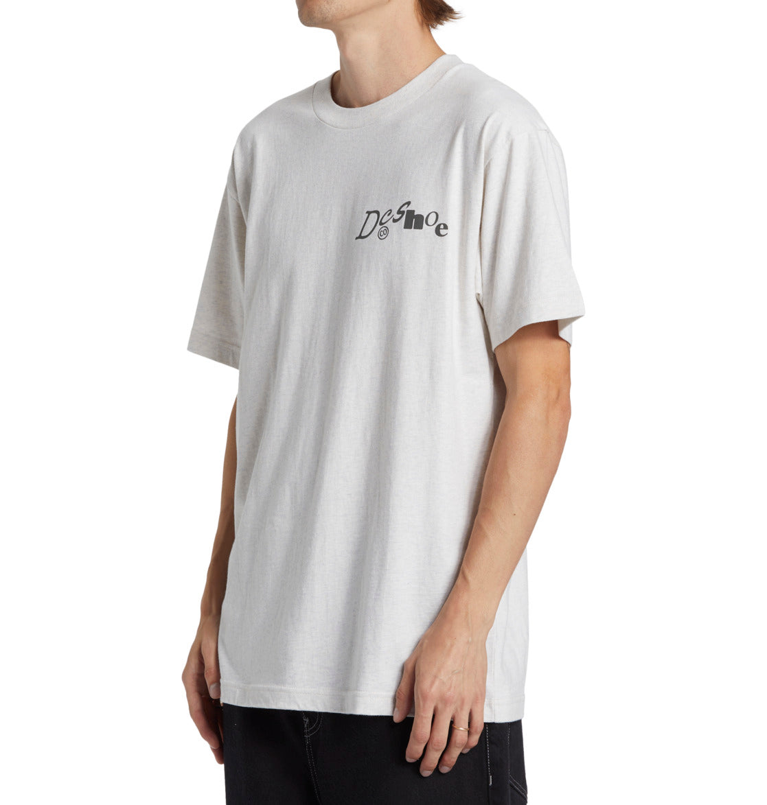 DC Transfer T-Shirt - snow heather (scvw)