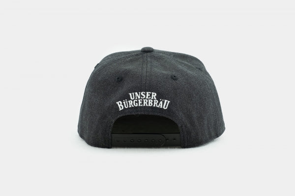 Bavarian Caps Alpenstoff Snapback Cap - Schwarz