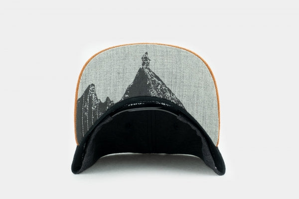 Bavarian Caps Alpenstoff Snapback Cap - Schwarz