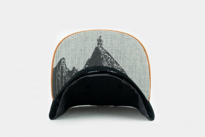 Bavarian Caps Alpenstoff Snapback Cap - Schwarz