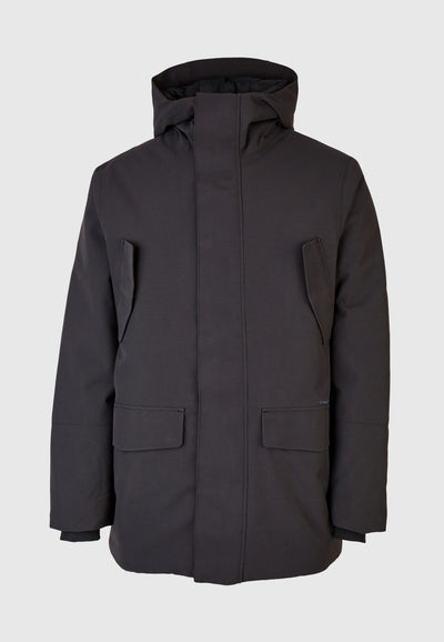 Cleptomanicx Winter H. Jacket Reset Parka - Blue Graphite