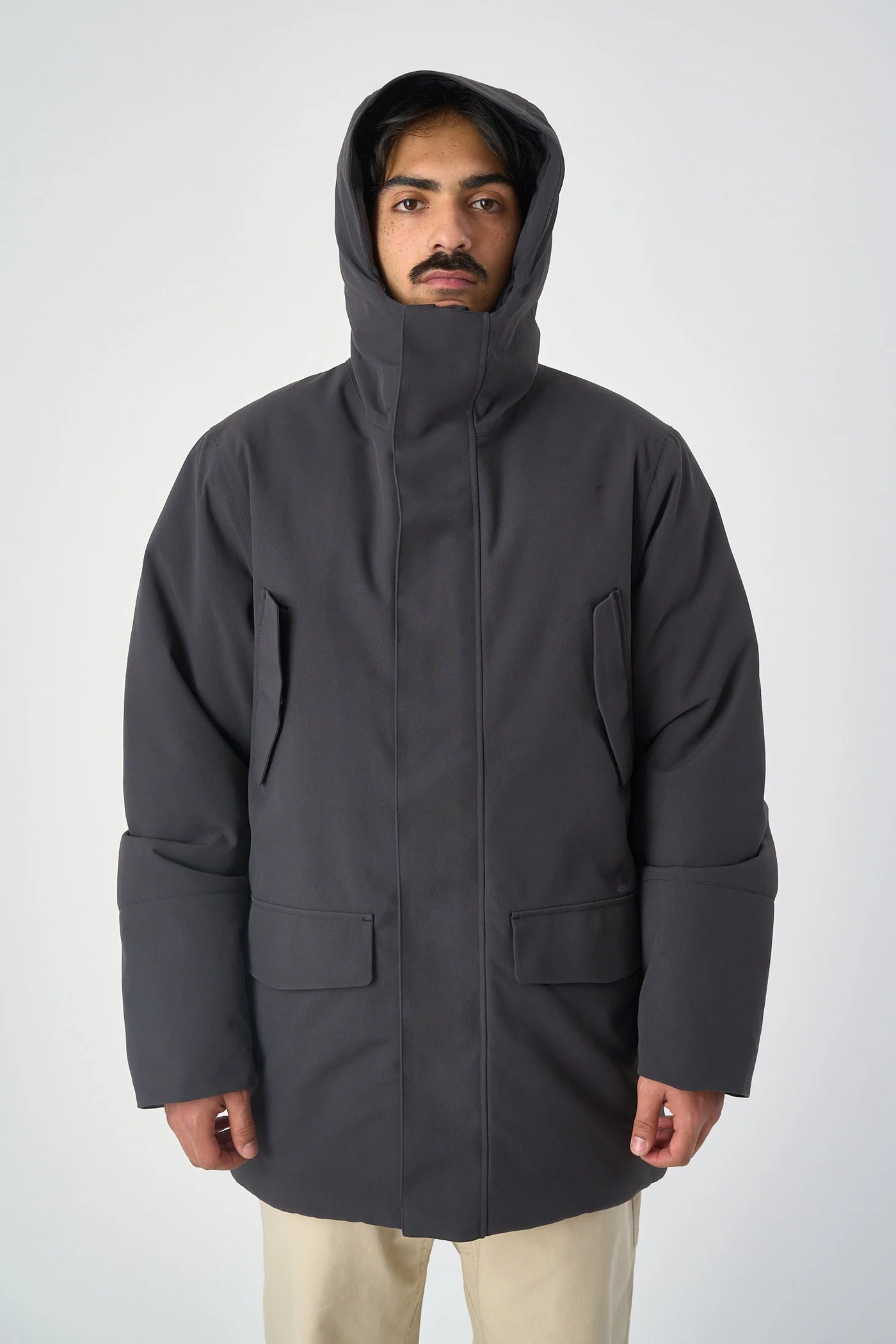 Cleptomanicx Winter H. Jacket Reset Parka - Blue Graphite