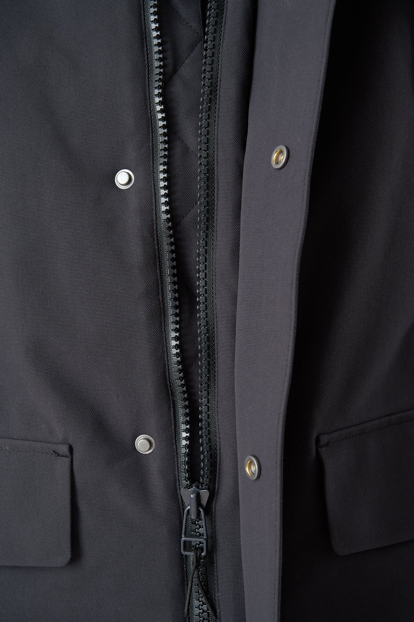 Cleptomanicx Winter H. Jacket Reset Parka - Blue Graphite