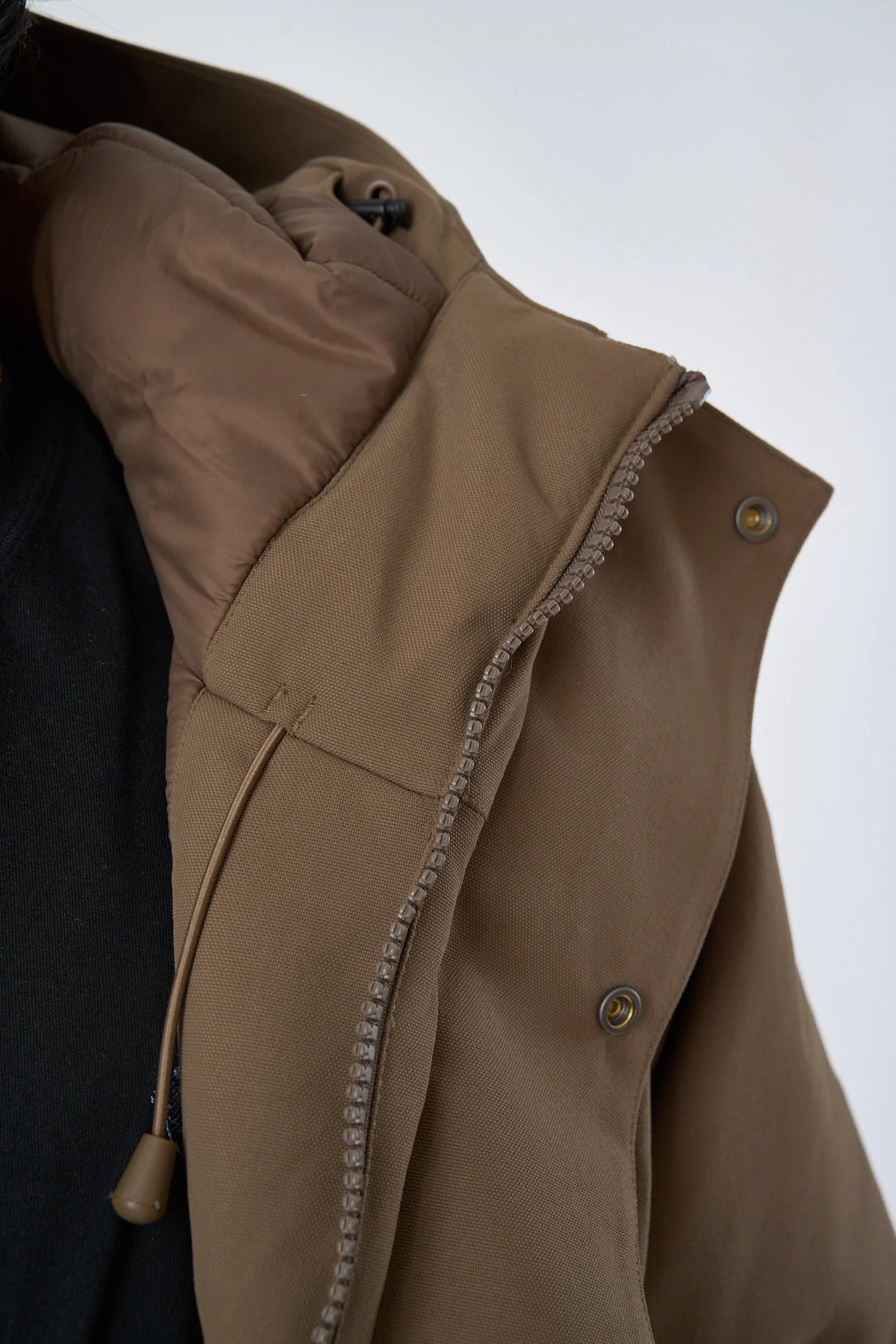 Cleptomanicx Winter H. Jacket Reset Parka - Shitake