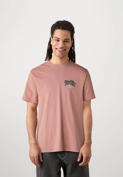 Ripcurl Shred Till Dead T-Shirt - Mushroom