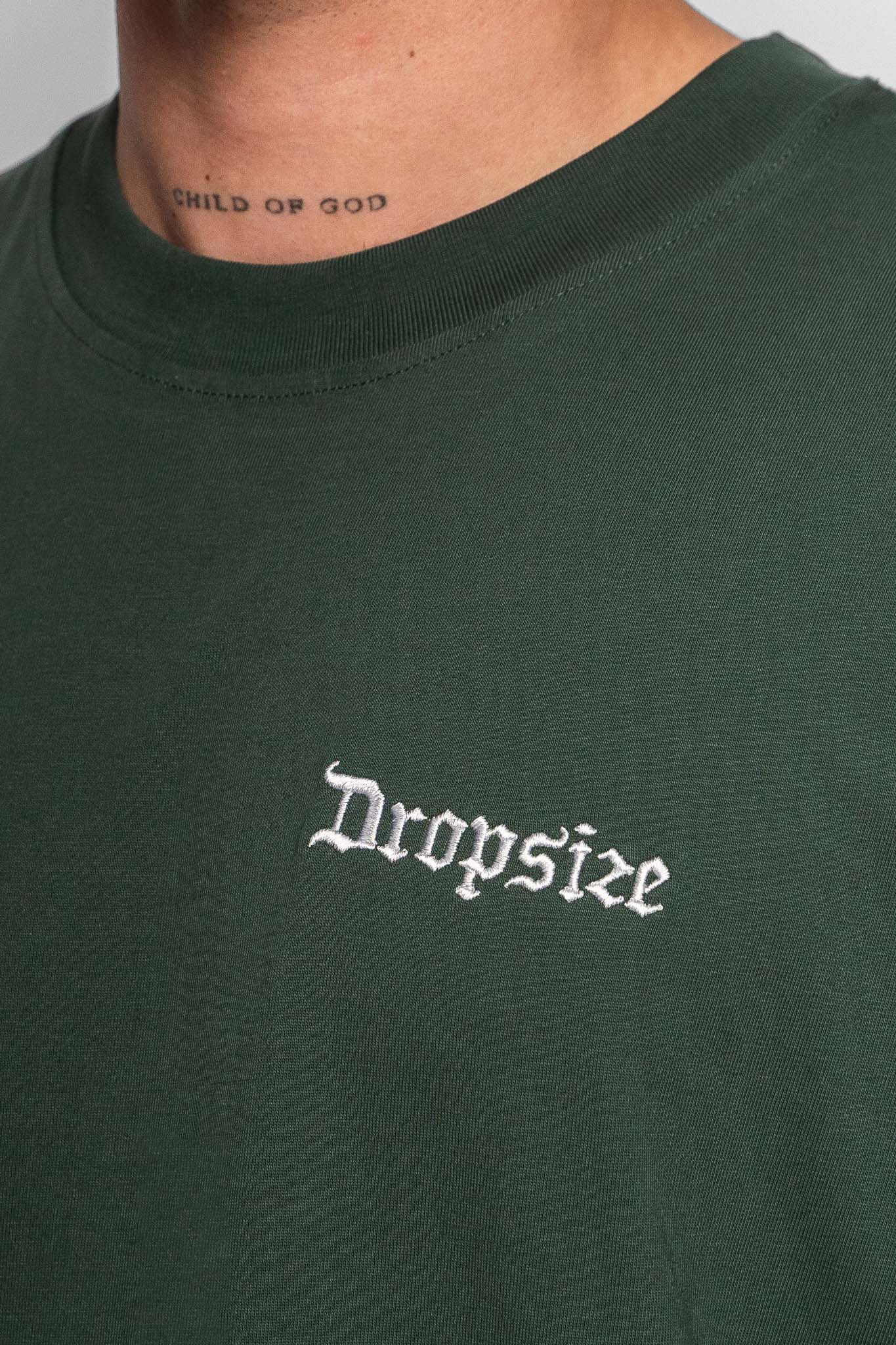 Dropsize TS-149 HEAVY OVERSIZE Dark-Green