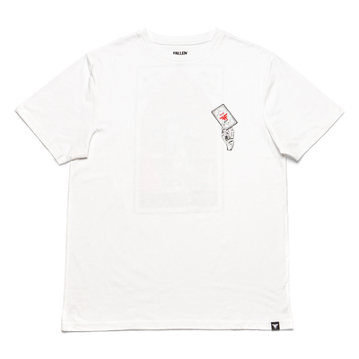 Fallen Death's Embrace T-Shirt - White / Red