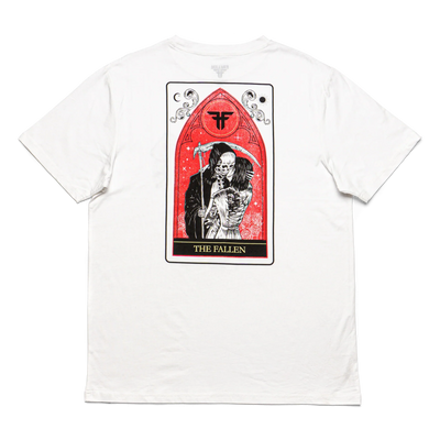 Fallen Death's Embrace T-Shirt - White / Red