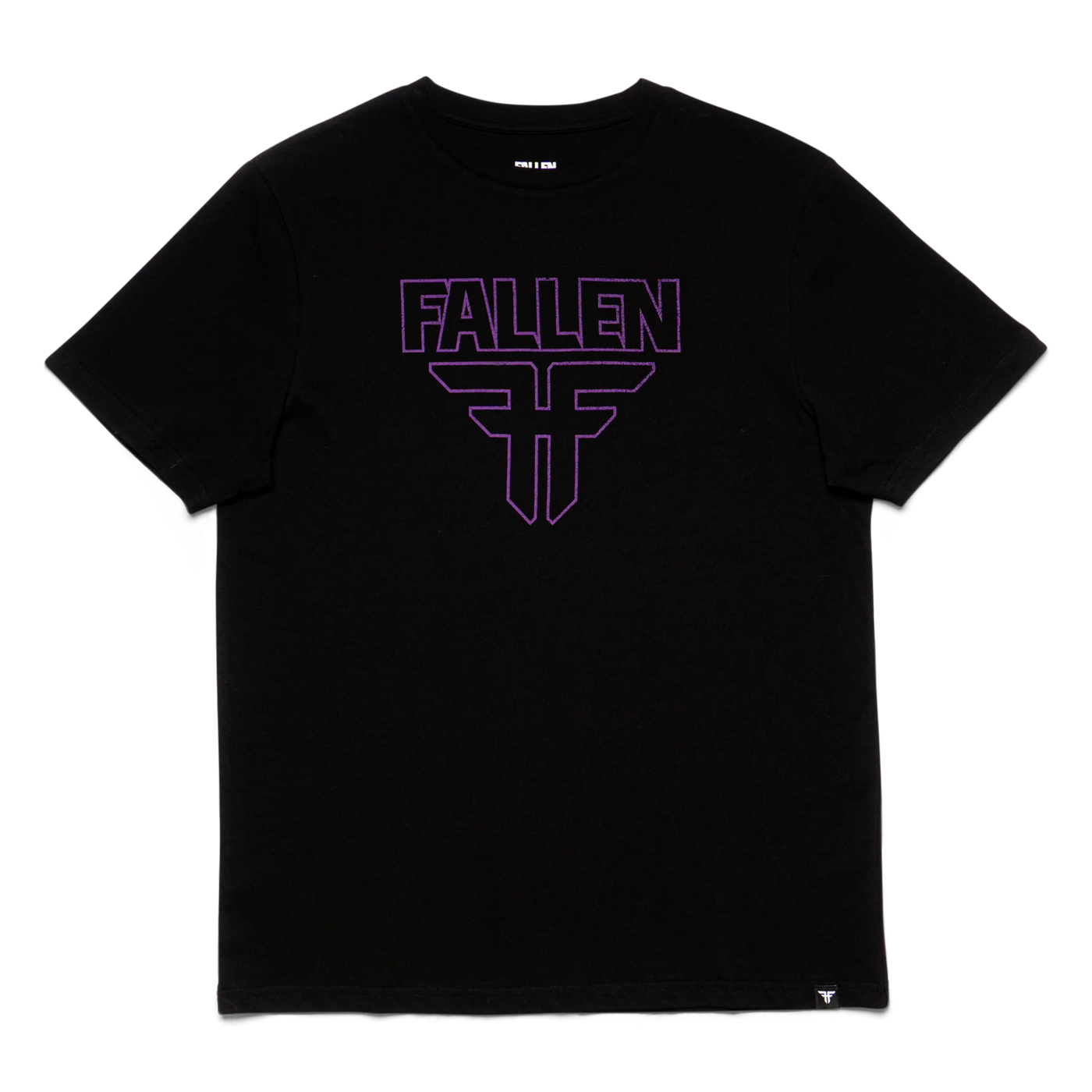 Fallen Insignia T-Shirt - Black / Purple