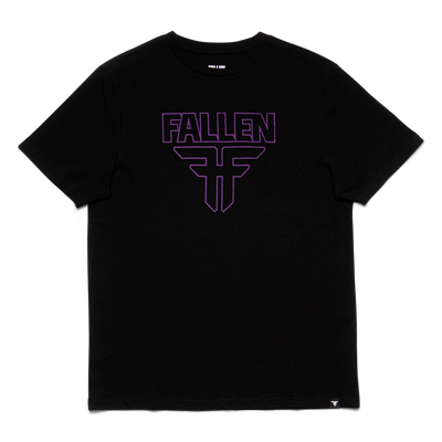 Fallen Insignia T-Shirt - Black / Purple