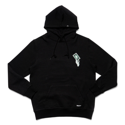 Fallen Death's Embrace Hoodie - Black / Green