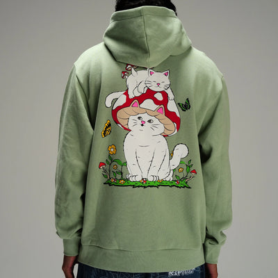 RipNDip Field Friends HOODIE - Sage