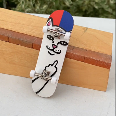 RIPNDIP Lord Nermal Mini Skate Fingeboard - Red / Blue