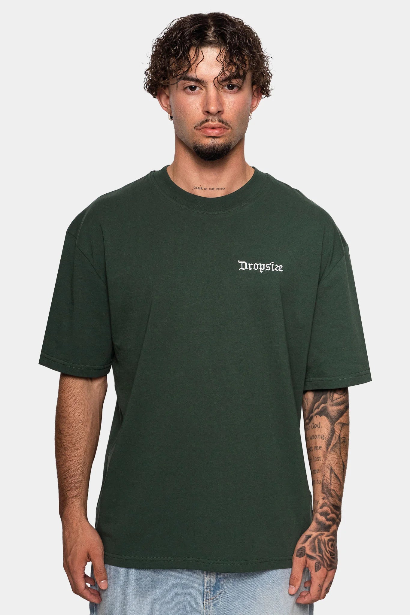 Dropsize TS-149 HEAVY OVERSIZE Dark-Green