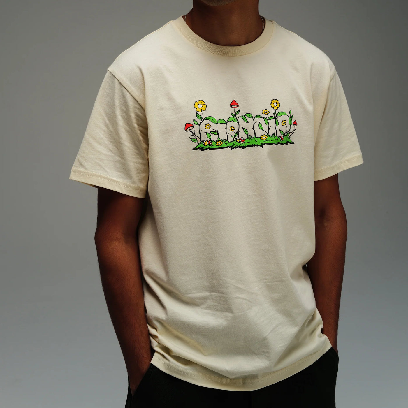 RipNDip Field Friends T-Shirt - Natural