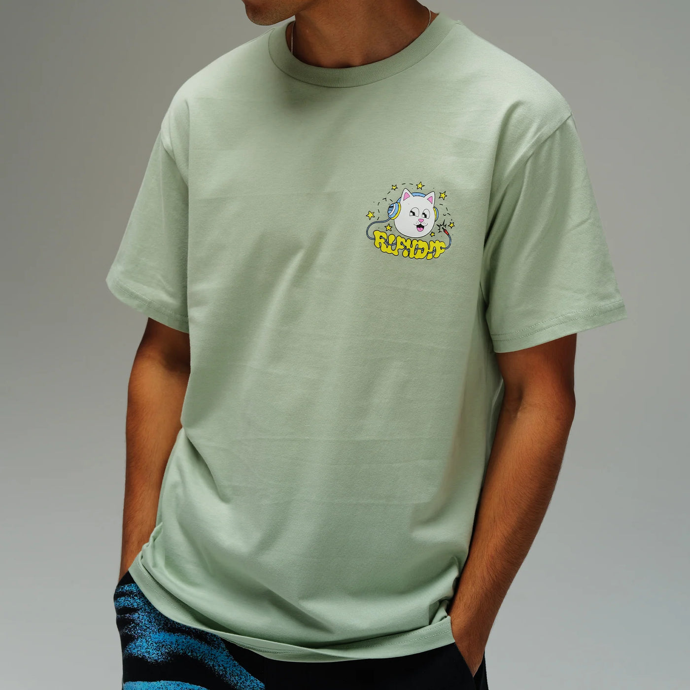 RipNDip Shroom Song T-Shirt - Sage