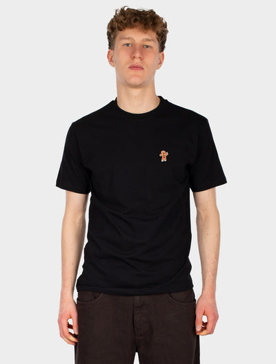 Iriedaily Cookieman Emb Tee - Black