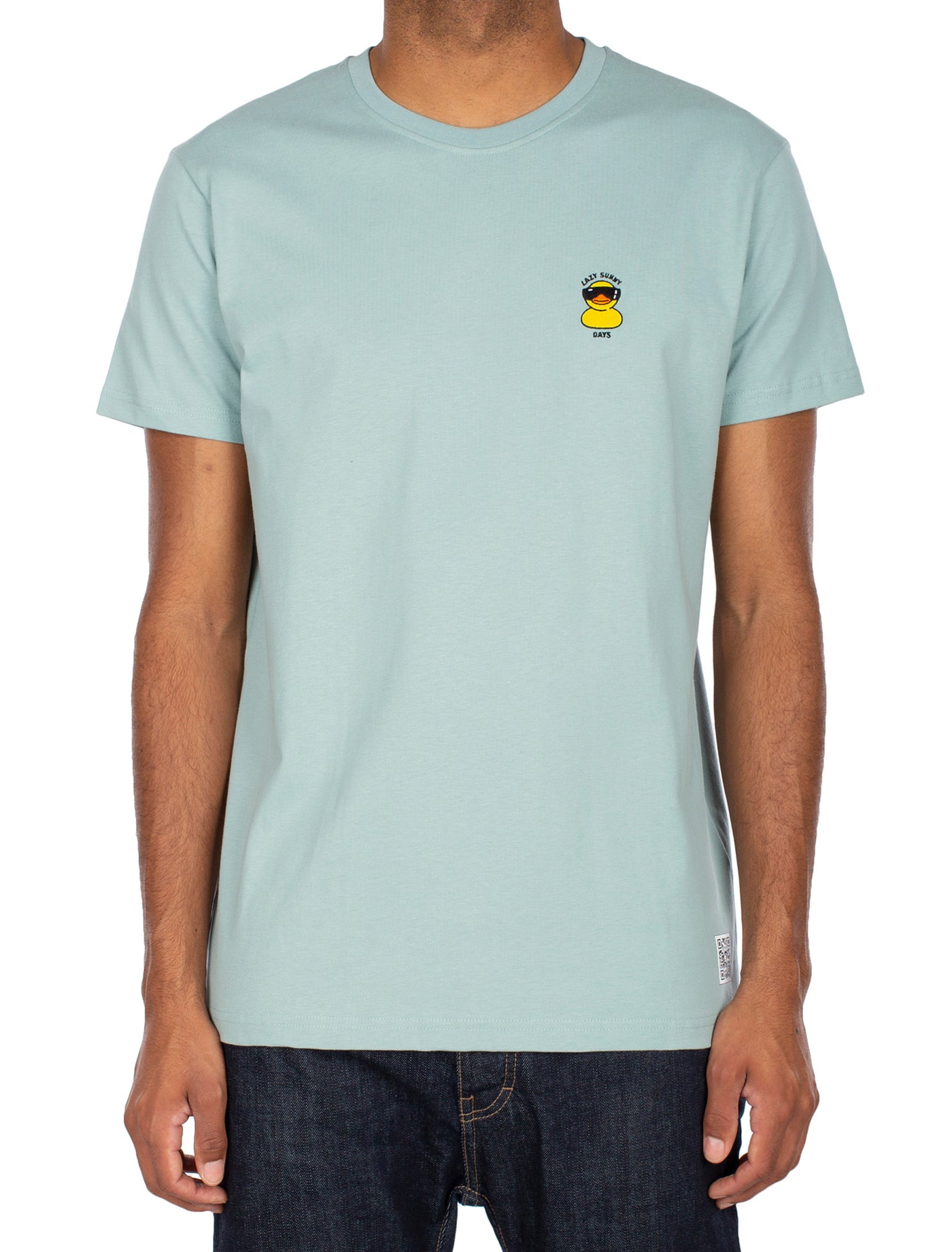 Iredaily Lazy Sunny Day Emb T-shirt - Beryl