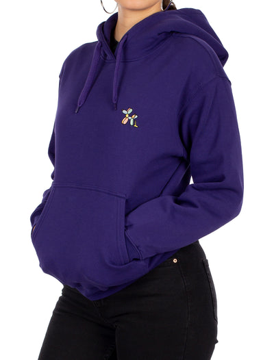 Iriedaily Puffy Dog Woman Hoodie - Deep Purle