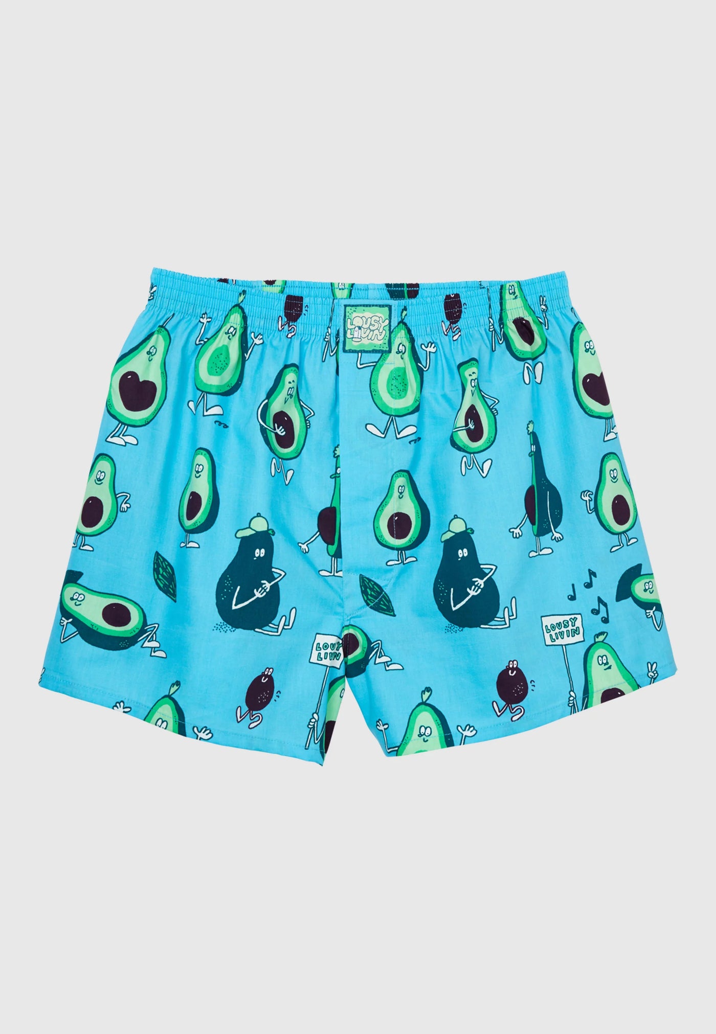 Lousy Livin CLEPTOMANICX Boxershorts - Avocado