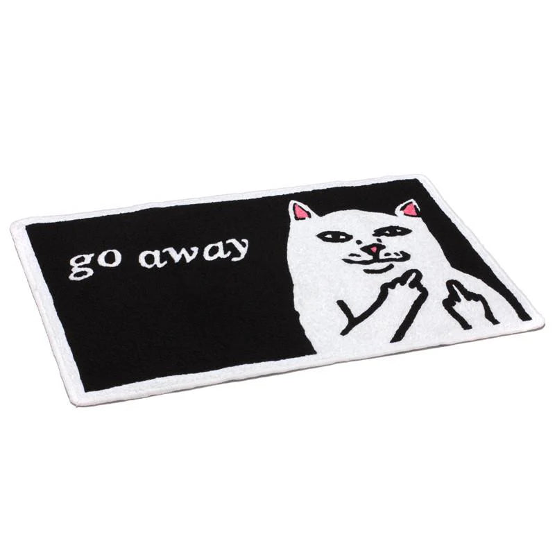 RIPNDIP Go Away Rug - Black