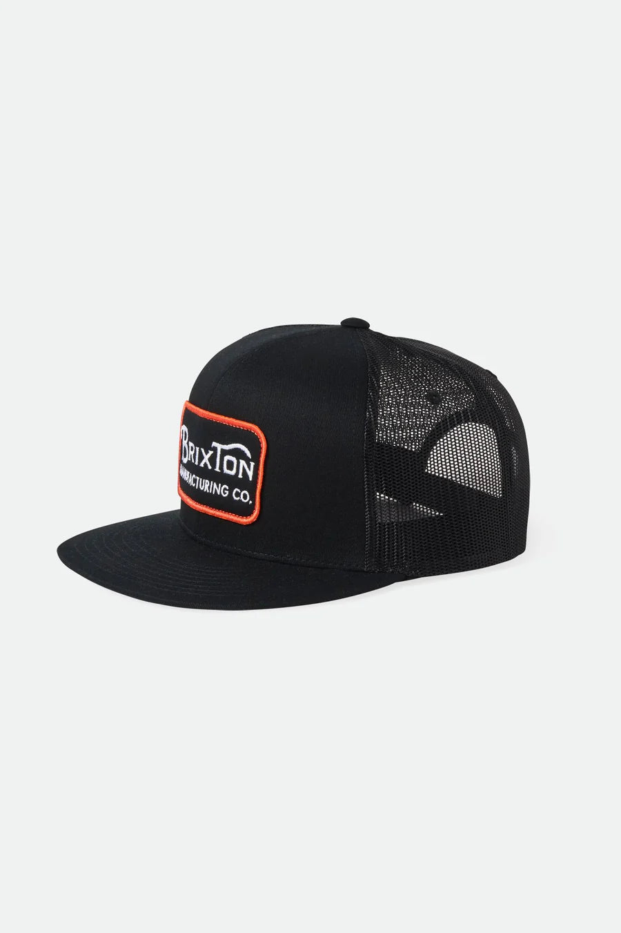 Brixton Grade HP Trucker Cap - Black / Orange