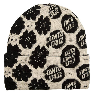 Santa Cruz Meyer Freestyle Beanie - Chalk / Black