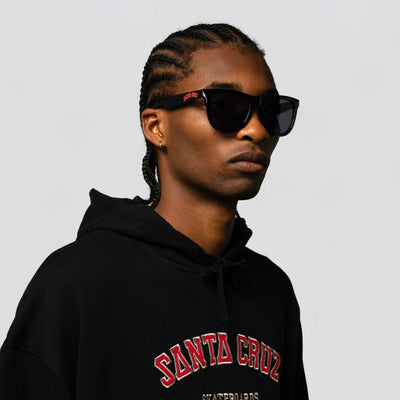 Santa Cruz Collegiate Strip Sunglasses - black