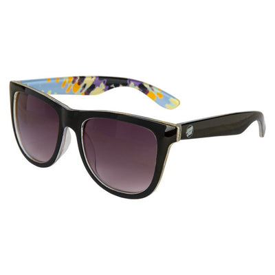 Santa Cruz Opus Dot Sonnen Brille - black / Purple Rainbow