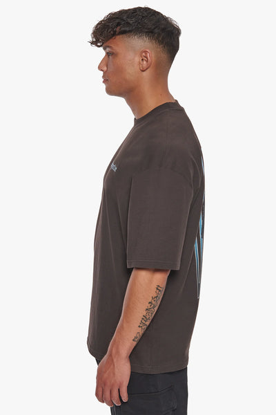 Dropsize TS-143 HEAVY MISTAKES T-SHIRT - WASHED BLACK