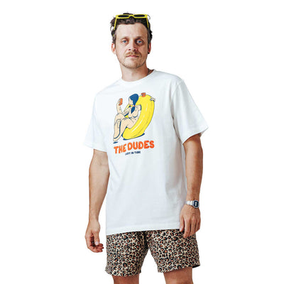 The Dudes Tubular Classic T-Shirt - Off-White