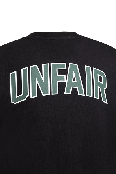 Unfair Curved Backside T-Shirt Black