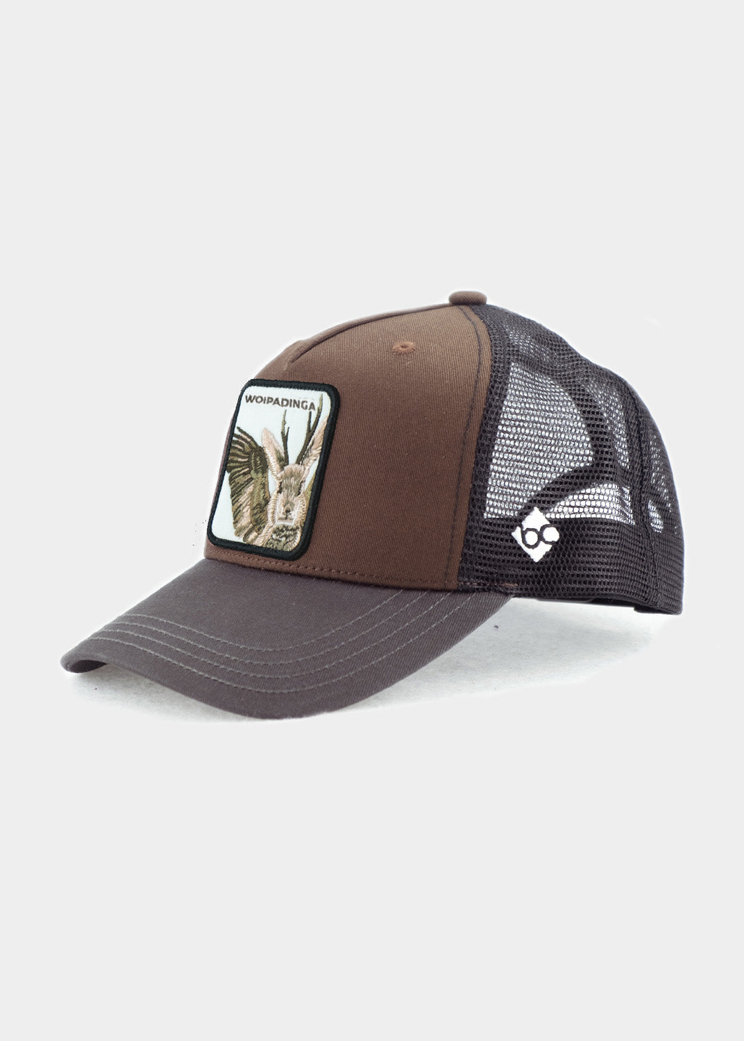 Bavarian Caps Woipadinga Trucker Curved Cap - Maronibraun