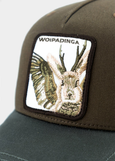 Bavarian Caps Woipadinga Trucker Curved Cap - Maronibraun