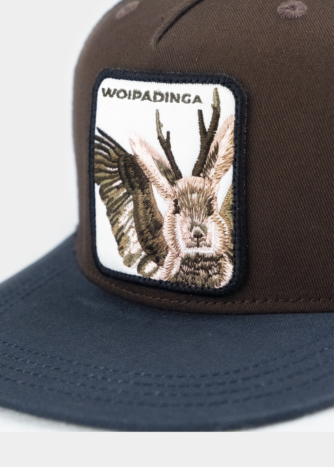 Bavarian Caps Woipadinga Trucker Snapback Cap - Maronibraun